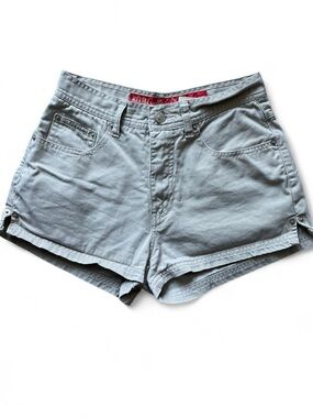Revolt By Pink Light Gray Denim Jean Shorts